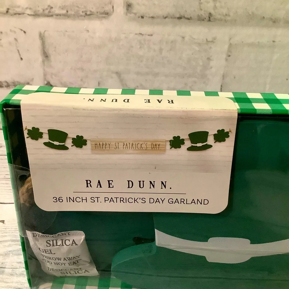 Rae Dunn 36” Happy St. Patrick’s Day Wood Garland